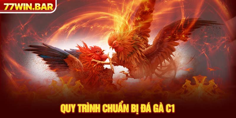 Quy trình chuẩn bị đá gà C1